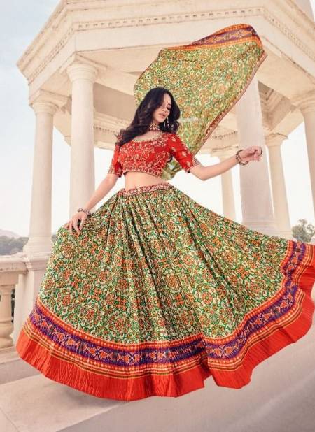 Multi KAVIRA MAAYA 1 Heavy Wedding Wear Printed Designer Stylish Lahenga Choli Collection 102
